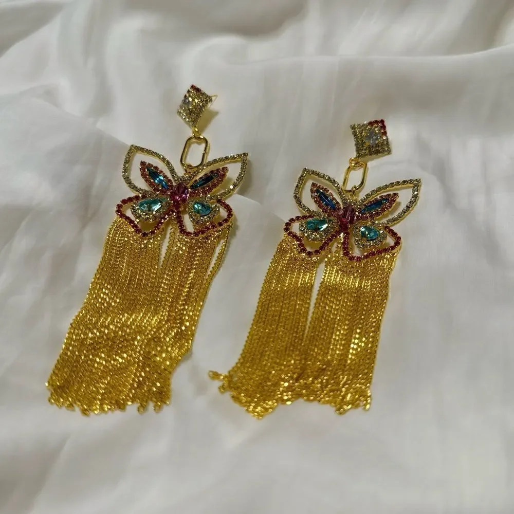 Butterfly earrings  M564